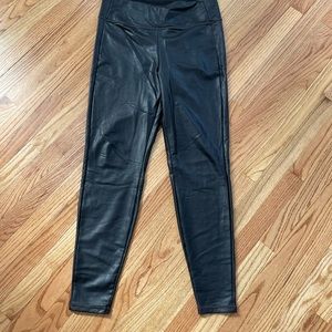 Athleta “vegan leather” tights